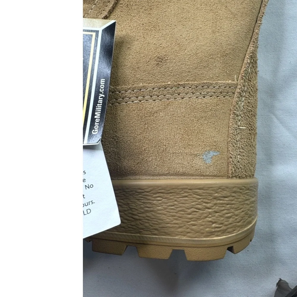 Altama 11461B Mens Gore-Tex Weather Combat Boots Tan Suede 10R NSN 8430016193502